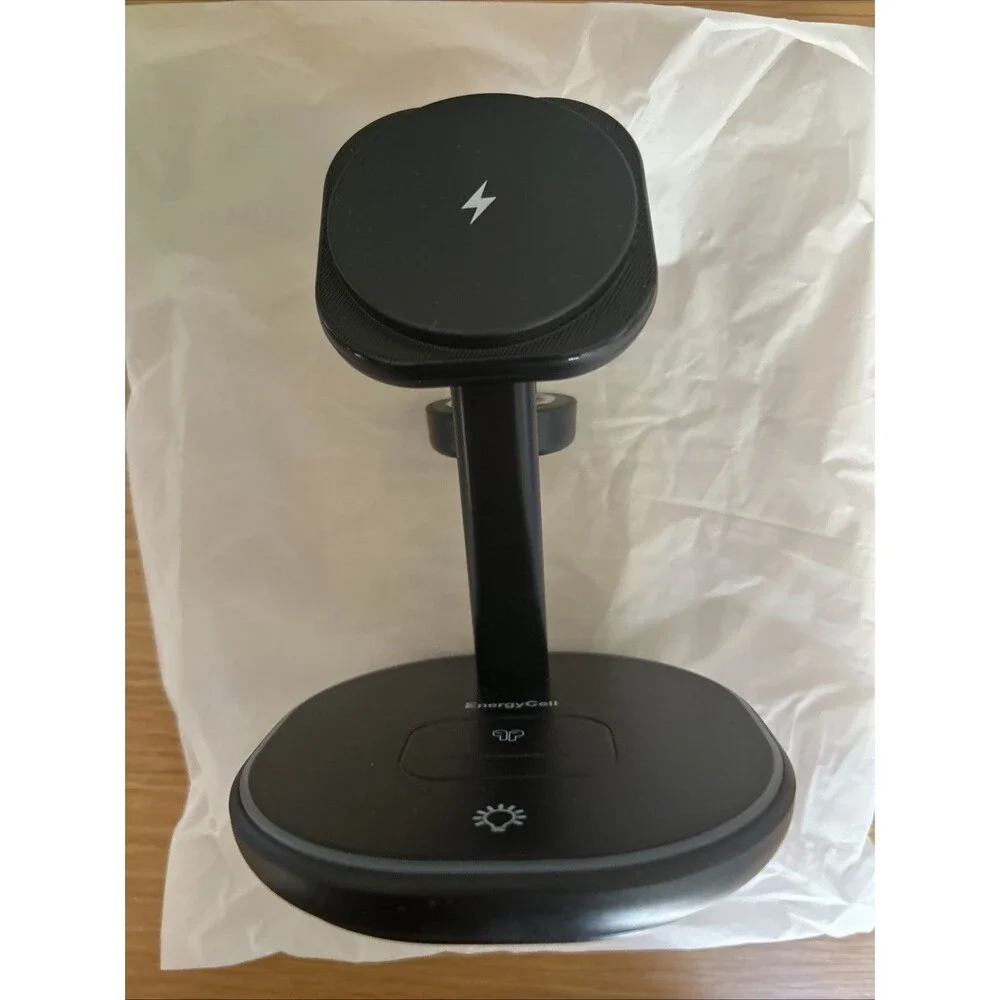 3-in-1 Charging Station, 2X Faster 15W Wireless Charging Station for iPhone 1...